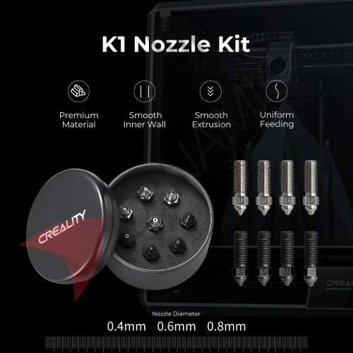 Creality K1, K1 Max, CR-M4 Nozzle Kit
