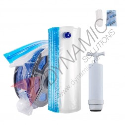 Filament Vacuum Sealer Bag (5 bags + 1 pump + 2 clips + 5 desiccants)