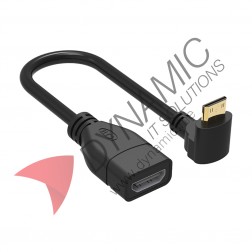 Mini HDMI Type C Male to HDMI Type A Female