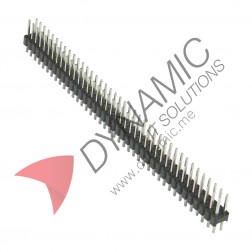 Pin Header Double Row 80 Pins (2x40) 2.54mm Pitch