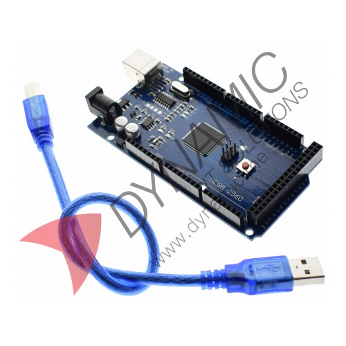 Arduino MEGA 2560 R3 CH340 Chip + USB Cable