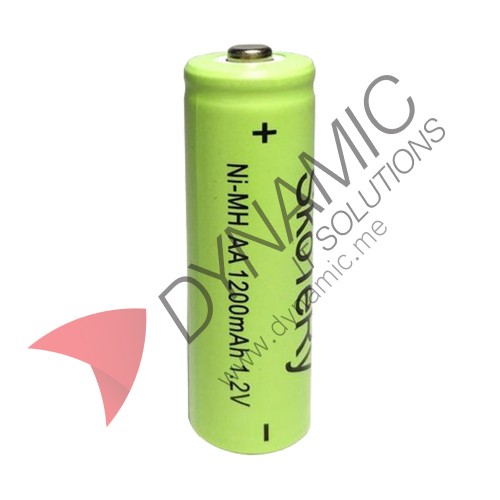 Battery NiMH Rechargeable 1.2V 1200mAh AA