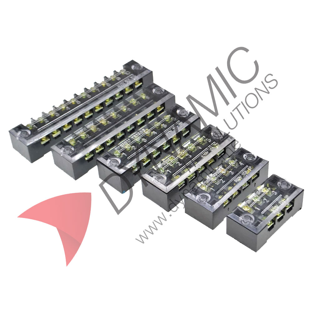 Dynamic Dual Row Screw Terminal Block 25A