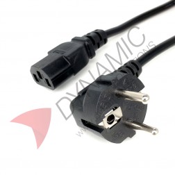 Power Cable AC C13 1.5m 3x0.75mm