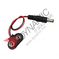 Battery Snap Power Cable 9V With Plug