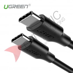 UGreen USB-C to USB-C Fast Charge & Sync Cable 1m Black 50997