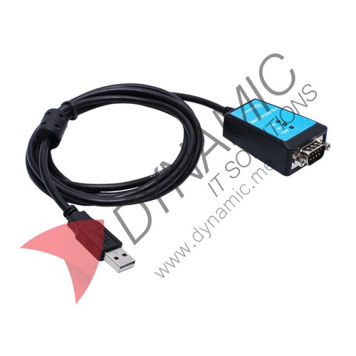 USB 2.0 to RS-232 Male 9 pins with FTDI Chipset (Supp. Win10)