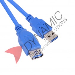 Vcom Male USB3.0 To Female USB3.0 Extension 1.5M Cable