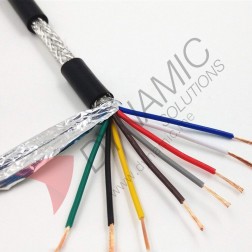 Imported 8 Core 0.33mm2 Shielded Cable (per meter)