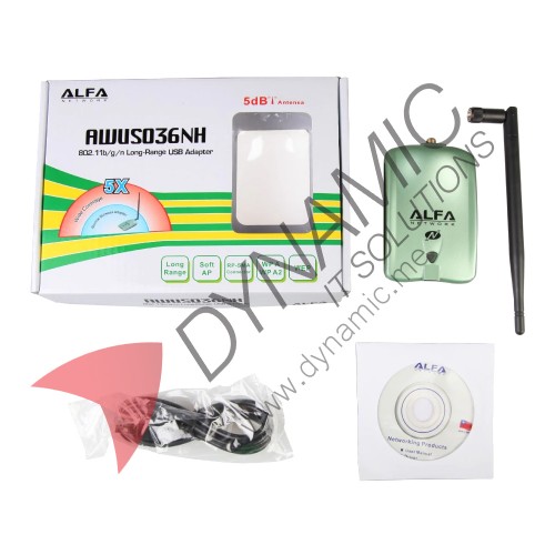 ALFA AWUS036NH High Power Wireless Network Card 150Mbps