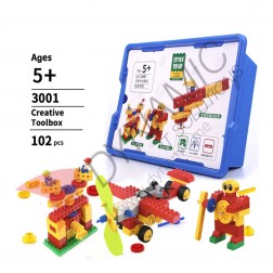 LEGO Early Simple Machines Set 9656, STEAM Ages 5+ (102 Pcs)