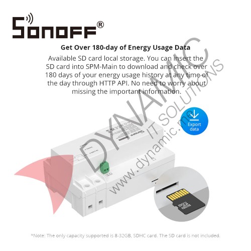 Sonoff Smart Stackable Power Meter (Main Unit)