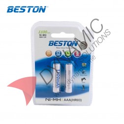 Beston AAA Rechargeable Battery 1100mAh (2pcs)