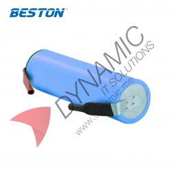 Beston Battery Li-ion Rechargeable 3.7V 3000mAh 18650 with Taps
