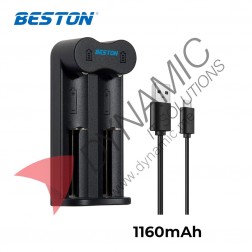 Beston USB Charger For 18650 3.7V Li-ion Battery Series - M7001