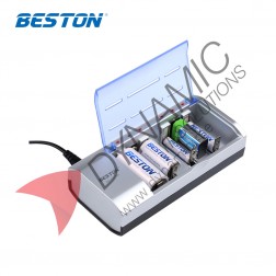 Beston Universal Charger For AA/AAA/C/D/9V -C821BW