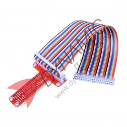 40 Pin GPIO Expansion Board + Cable (20cm) for Raspberry Pi