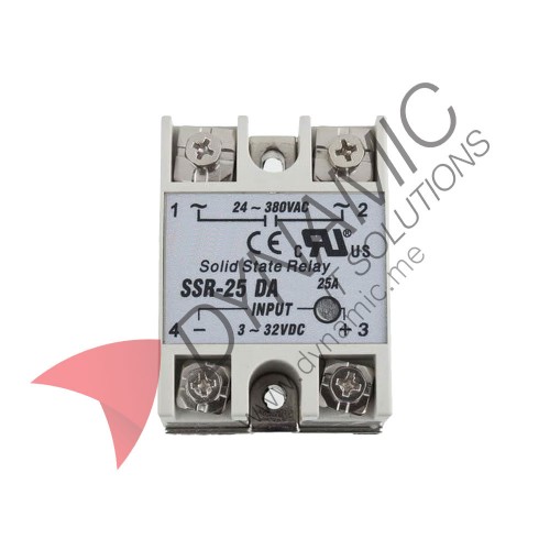 Solid State Relay - DC Input / AC Output - SSR-25 DA