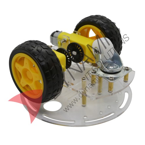 Robot Car 2 Wheel Double Deck (Small Board)