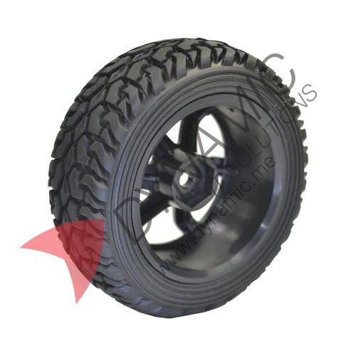 Car Wheel Tyre (75mm)