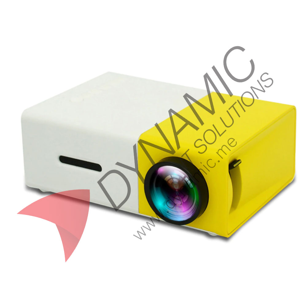 Sammentræf Hop ind Enumerate Dynamic - LED Mini Projector YG300 Pro Supports 1080P HDMI